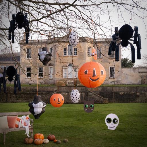 Lámparas farolillos de papel de Halloween [4]