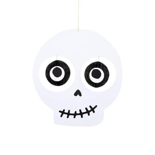 Decoraciones colgantes con cabezas de halloween [2]