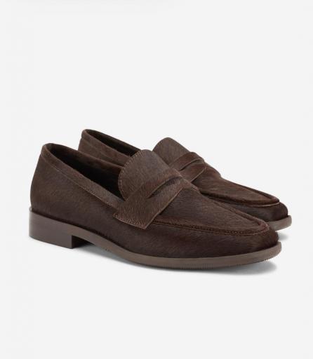 Mocasin Zurie marrón oscuro [0]