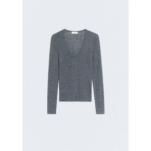 Jersey básico gris Ornella  [3]