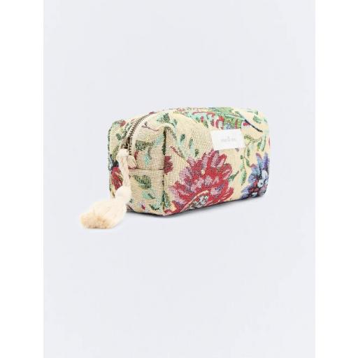 Neceser jacquard floral cremallera Florence [1]