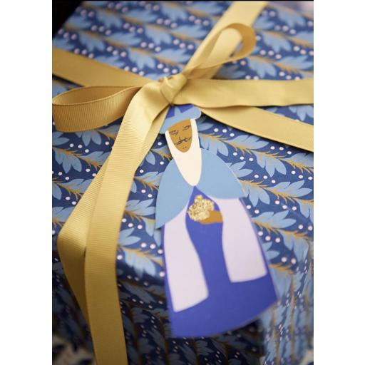 Adornos de papel Reyes Magos [2]