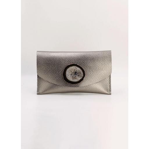 Cartera Midi Bronce Ágata Natural [0]