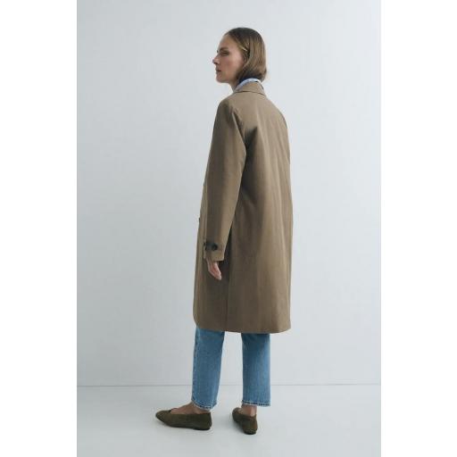 Trench acolchada algodón kakhi William [2]