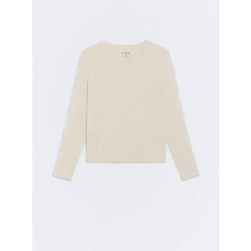 Camiseta básica beige Prime [0]
