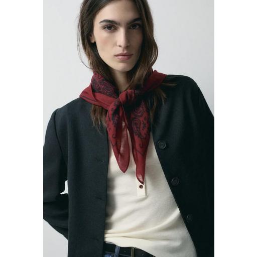 Blazer fluido lana viscosa marengo [3]