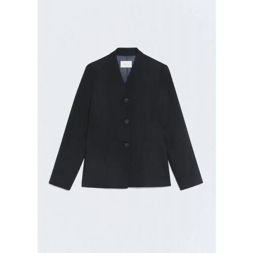 Blazer fluido lana viscosa marengo [4]