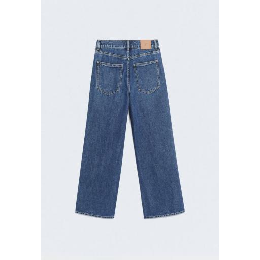 Pantalón tiro bajo anchos Cooper azul [3]