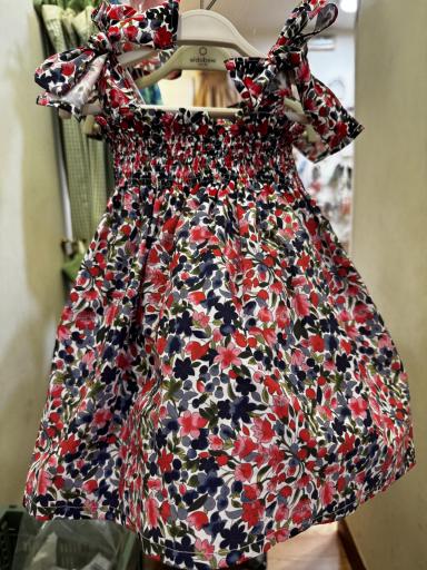 Vestido gomas grosella [0]