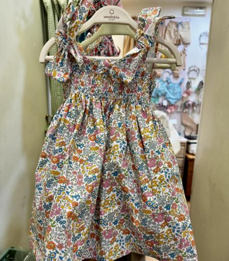 Vestido gomas azafrán [0]