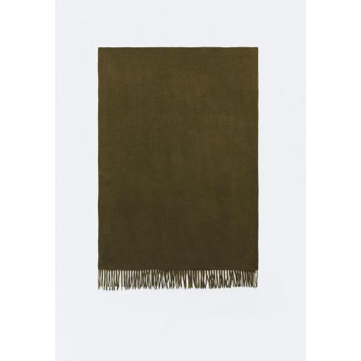 Bufanda verde oscuro Basic [0]