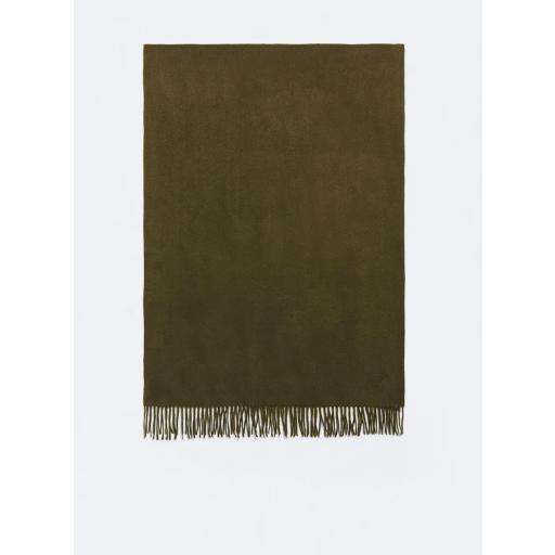 Bufanda Basic verde oscuro