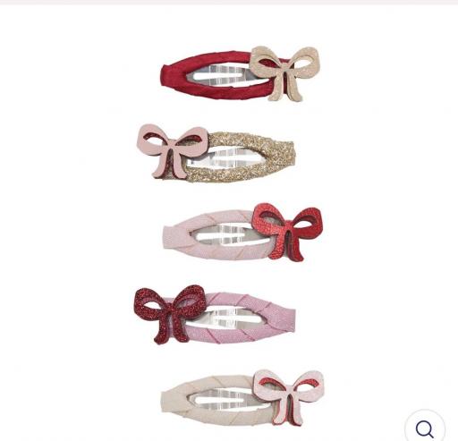 Horquillas para el pelo con forma de lazo adorable [0]
