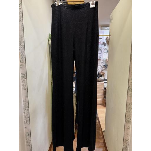 Pantalón lirio negro con brillo [0]