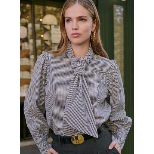 Camisa Tobías vichy negro [6]