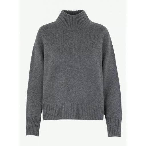 Jersey lana merino Megane gris