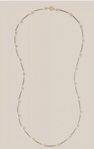 Collar Charlotte black 80 cm [1]