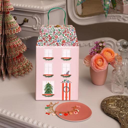 Calendario de Adviento Liberty con charms