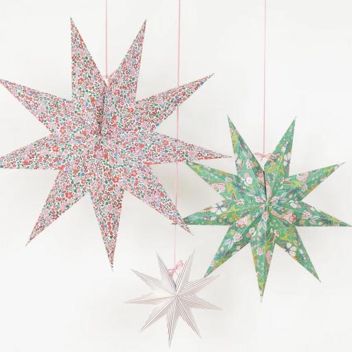 Decoración de tres estrellas Liberty [2]