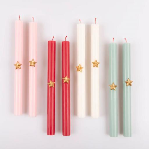 Caja de velas Liberty estrella de Navidad [2]