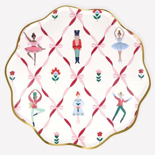 Platos del Ballet Cascanueces