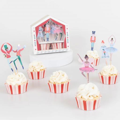 Cup cake Kit de magdalenas del ballet El Cascanueces [3]