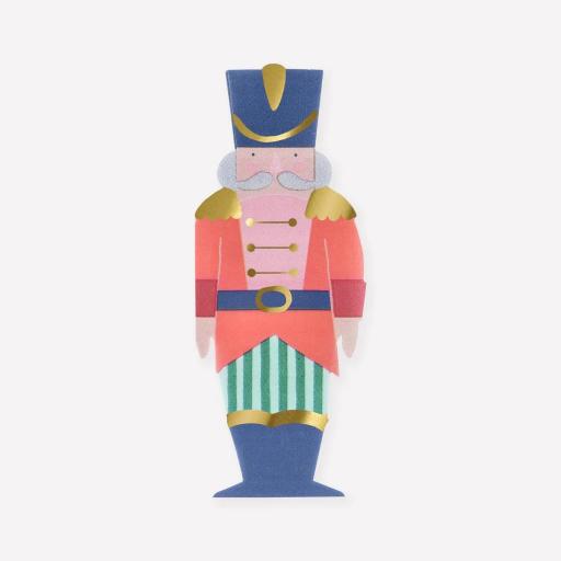 Servilletas soldado del ballet El cascanueces