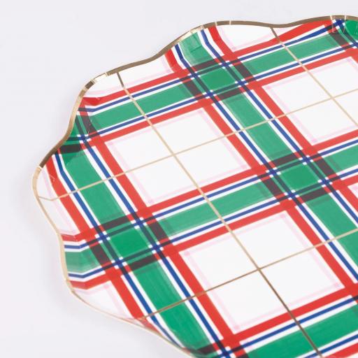 Platos de Tartán escocés [0]