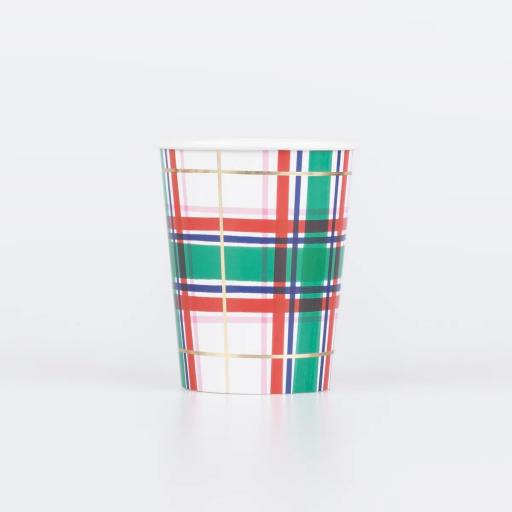 Vasos tartán escocés [0]