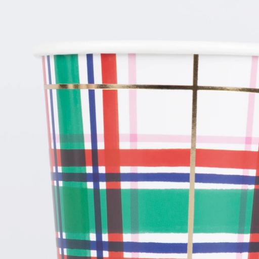 Vasos tartán escocés [1]