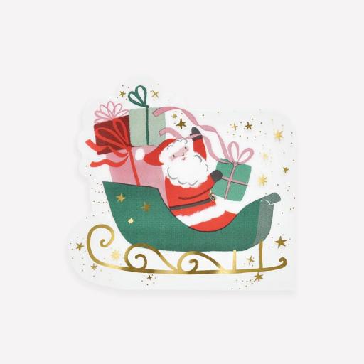 Servilletas de Navidad Papá Noel [0]