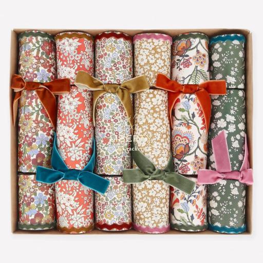 Crackers Liberty con lazos terciopelo