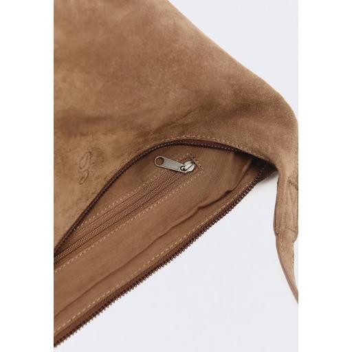 Bandolera camel cremallera Stockholm [2]