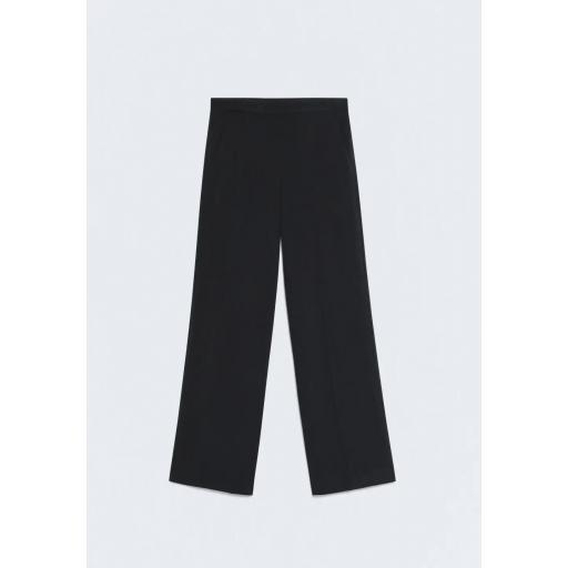 Pantalón fluido antracita