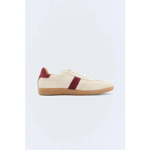 Zapatillas deportivas serraje blanco Colours [3]