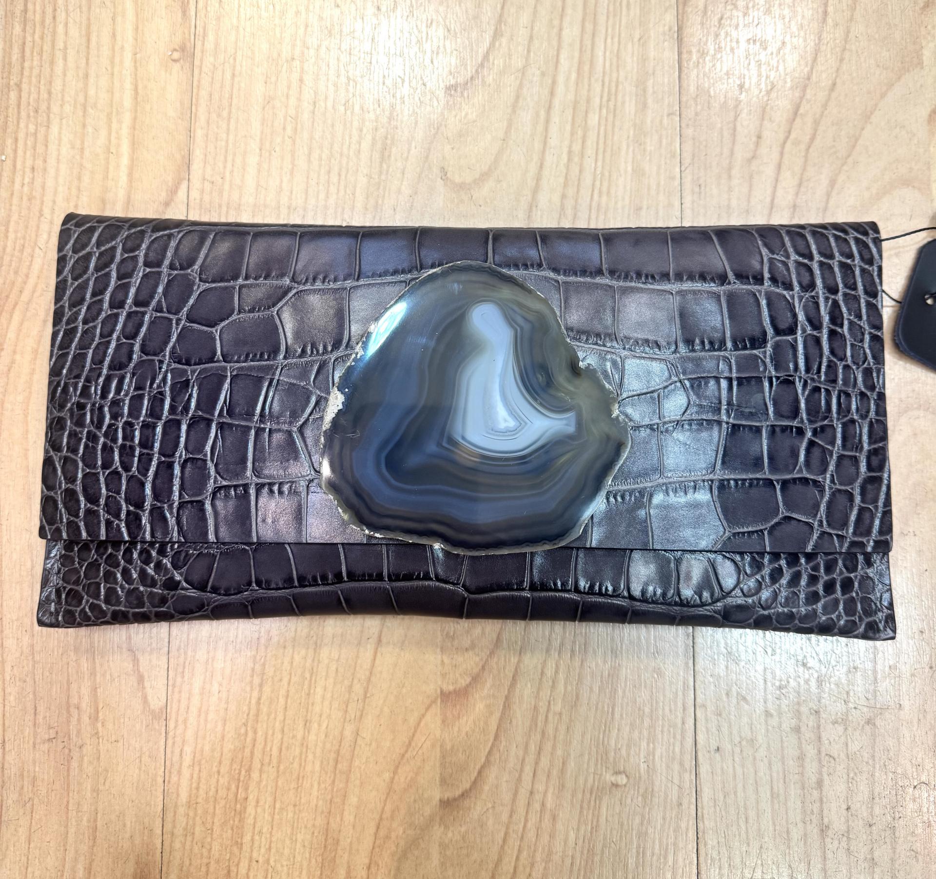 Cartera maxi premium coco gris