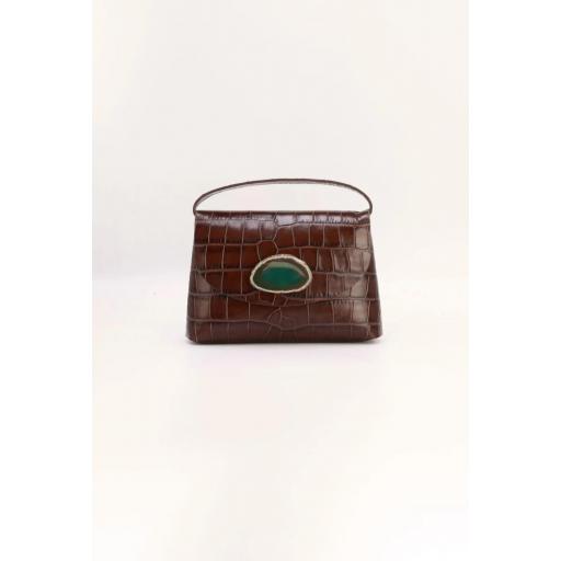 Bolso Ori coco marrón [0]