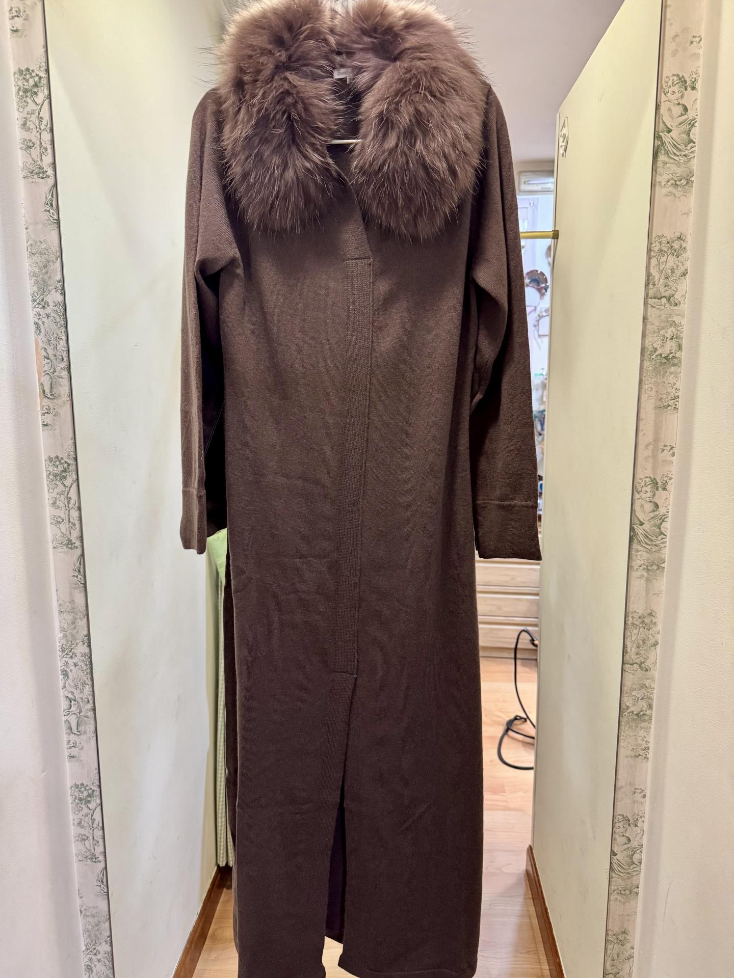 Vestido camisero cashmere new mocca