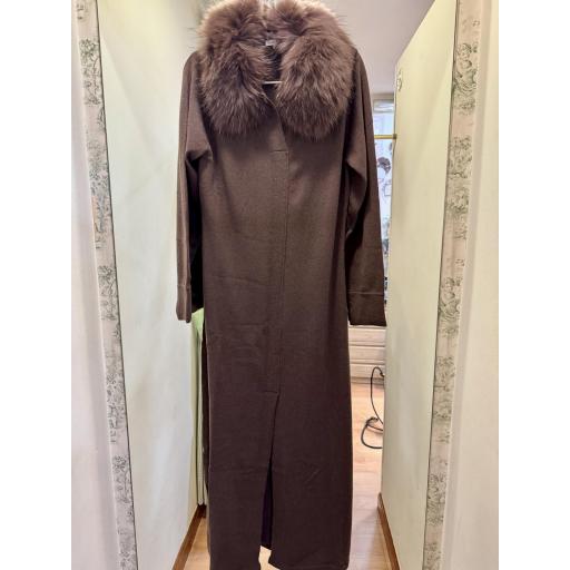 Vestido camisero cashmere new mocca