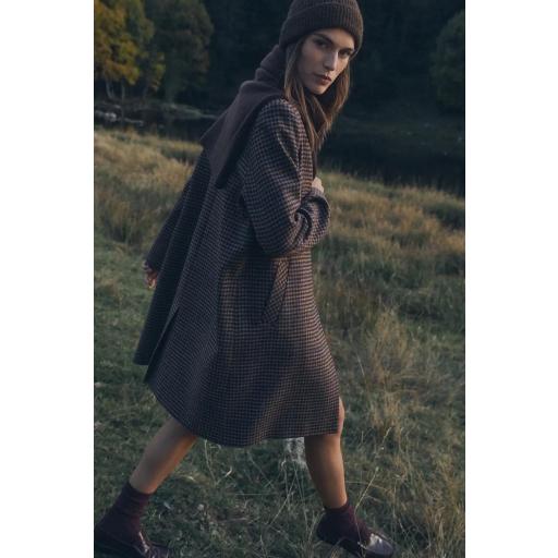 Abrigo lana cuadros Balmoral [1]