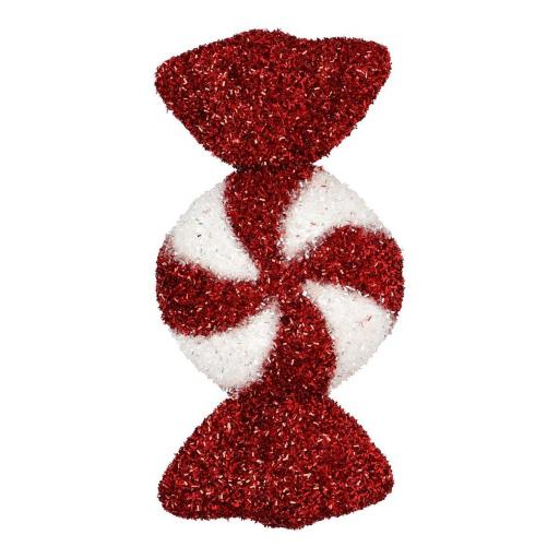 Caramelo rojo y blanco [0]