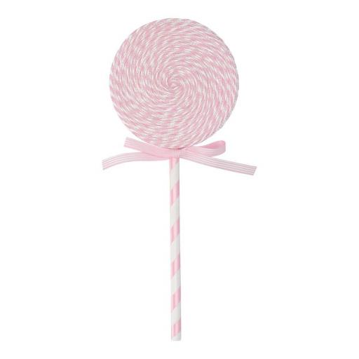 Piruleta rosa y blanca [0]