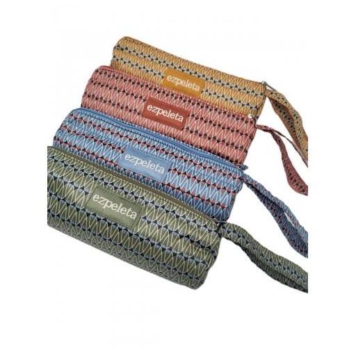 Paraguas mini manual con funda estampado geométrico [0]