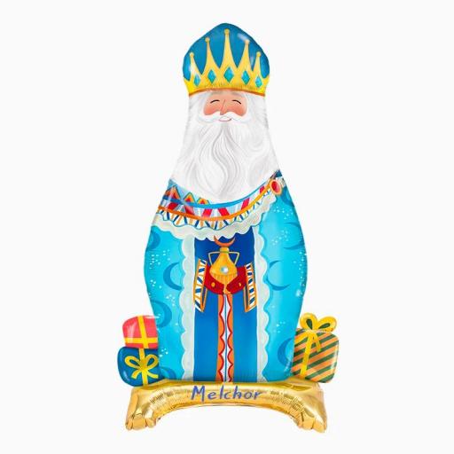 Globo con Base Foil Rey Mago Melchor - Noche de Reyes (Sin Helio) [0]