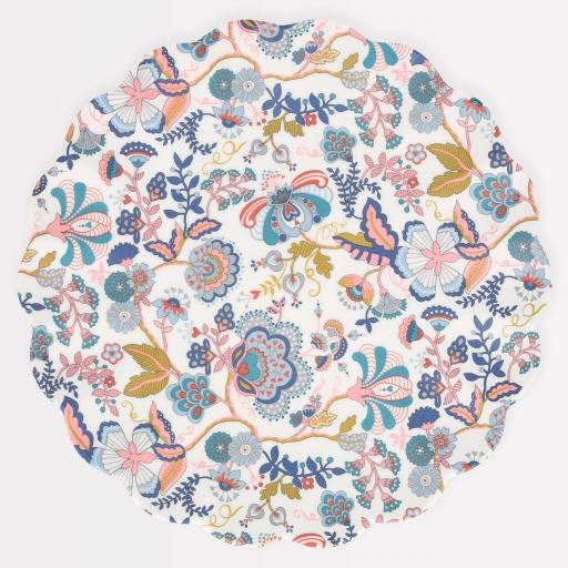 Plato grande reutilizable Meri Meri Liberty Mabelle
