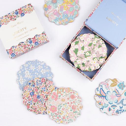 Posavasos - Meri Meri x Liberty - Set de 6