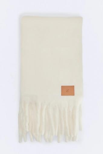 Bufanda lisa blanco Soft [1]