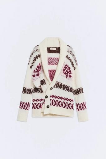 Cardigan rústico jacquard Cottage [0]