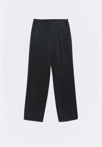 Pantalón lyocell fluido carbón [2]