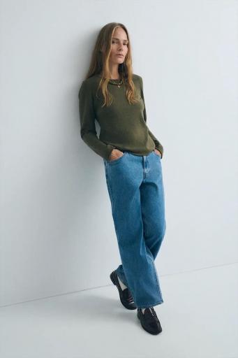 Jersey básico lana verde Adam [0]